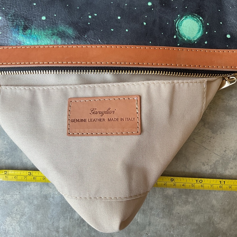 Garuglieri Italian Leather Wristlet Pouch - Picture 9 of 9